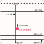 はえうち診療所マップ